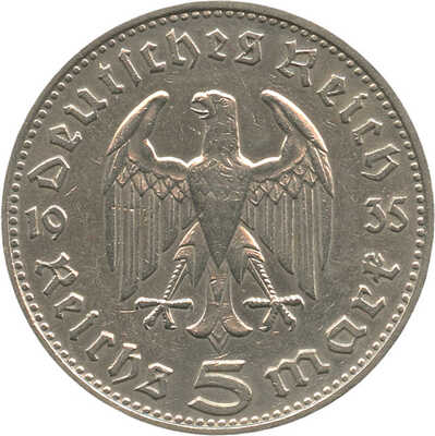 5 марок 1935 года